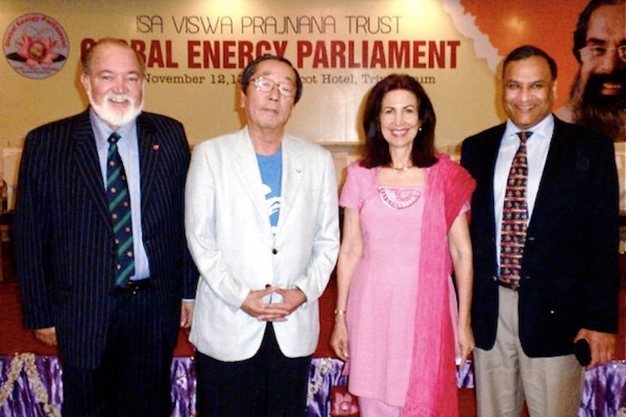 Sir James Mancham, Dr Masaru Emoto, Lady Carla Davis, Dr Rahul Jindal