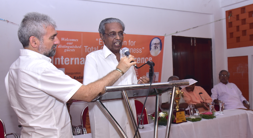 Vidya Award Acceptance Speech Dr A Sukumaran Nair
